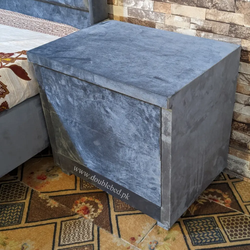 Double Bed For Sale in Lahore side table