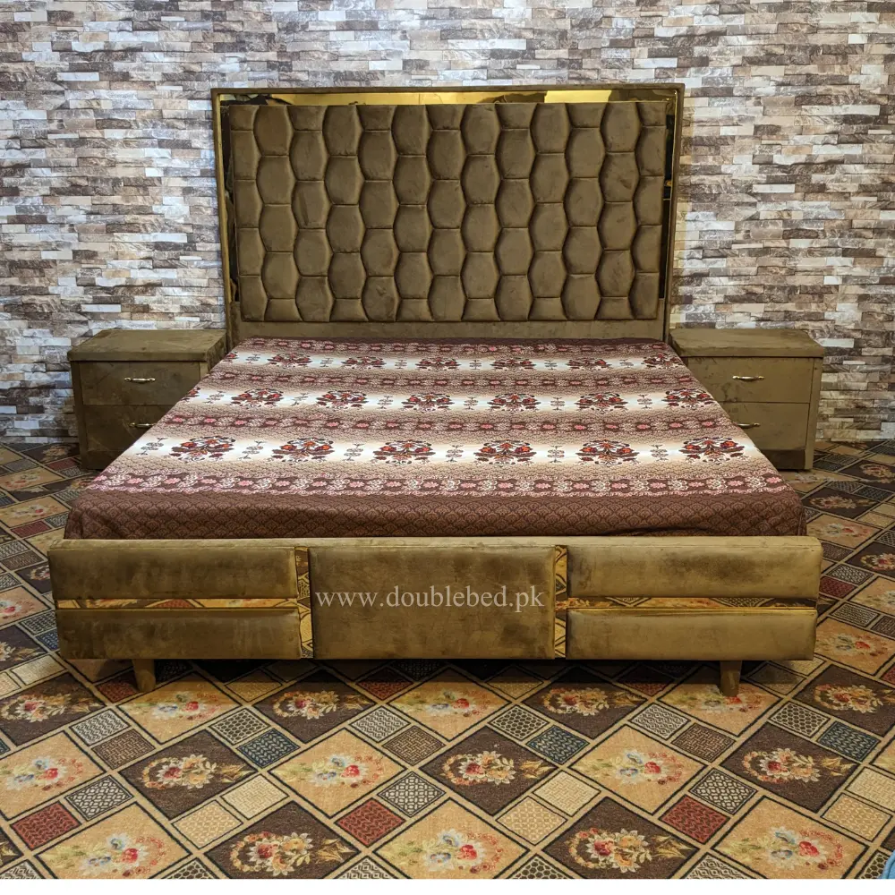 Fancy Double Bed Design