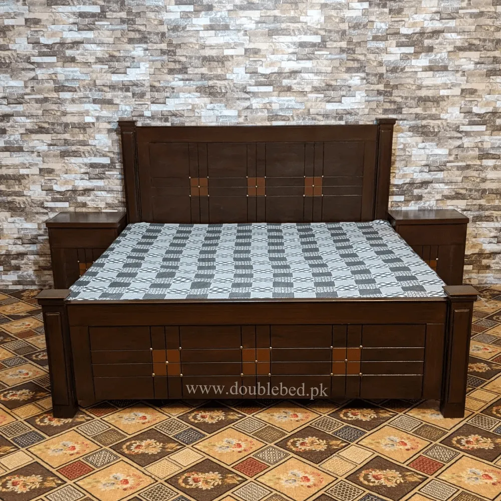 Simple Double Bed Design