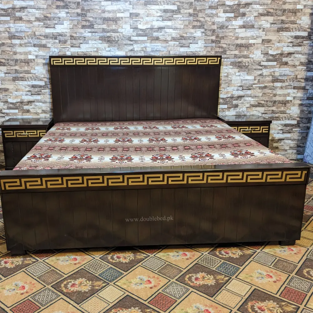 double bed design with price