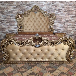 new stylish double bed